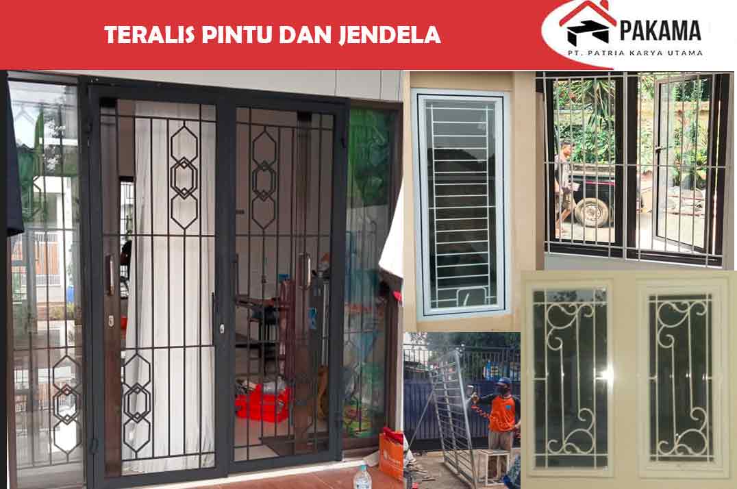 jasa pembuatan dan pemasangan teralis pintu dan jendela